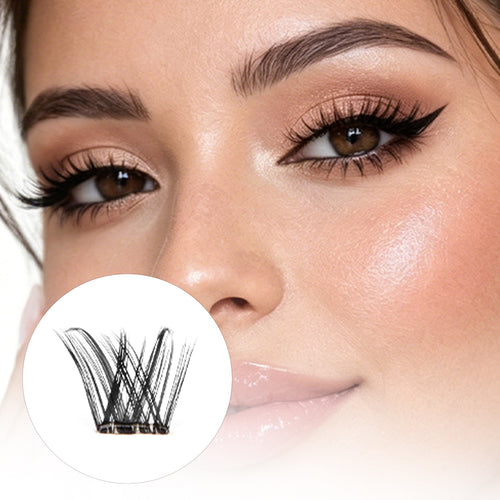 Zelinna Airy Whisp Glueless Lash Clusters | Natural Wispy
