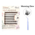 Zelinna Morning Dew Glueless Lash Clusters | Natural Lashes