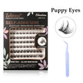 Zelinna Puppy Eyes Glueless Lash Clusters | Doll Eye Natural