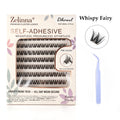 Zelinna Whispy Fairy Glueless Lash Clusters | Wispy Volume