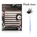Zelinna Plush Aura Glueless Lash Clusters | Fluffy Volume