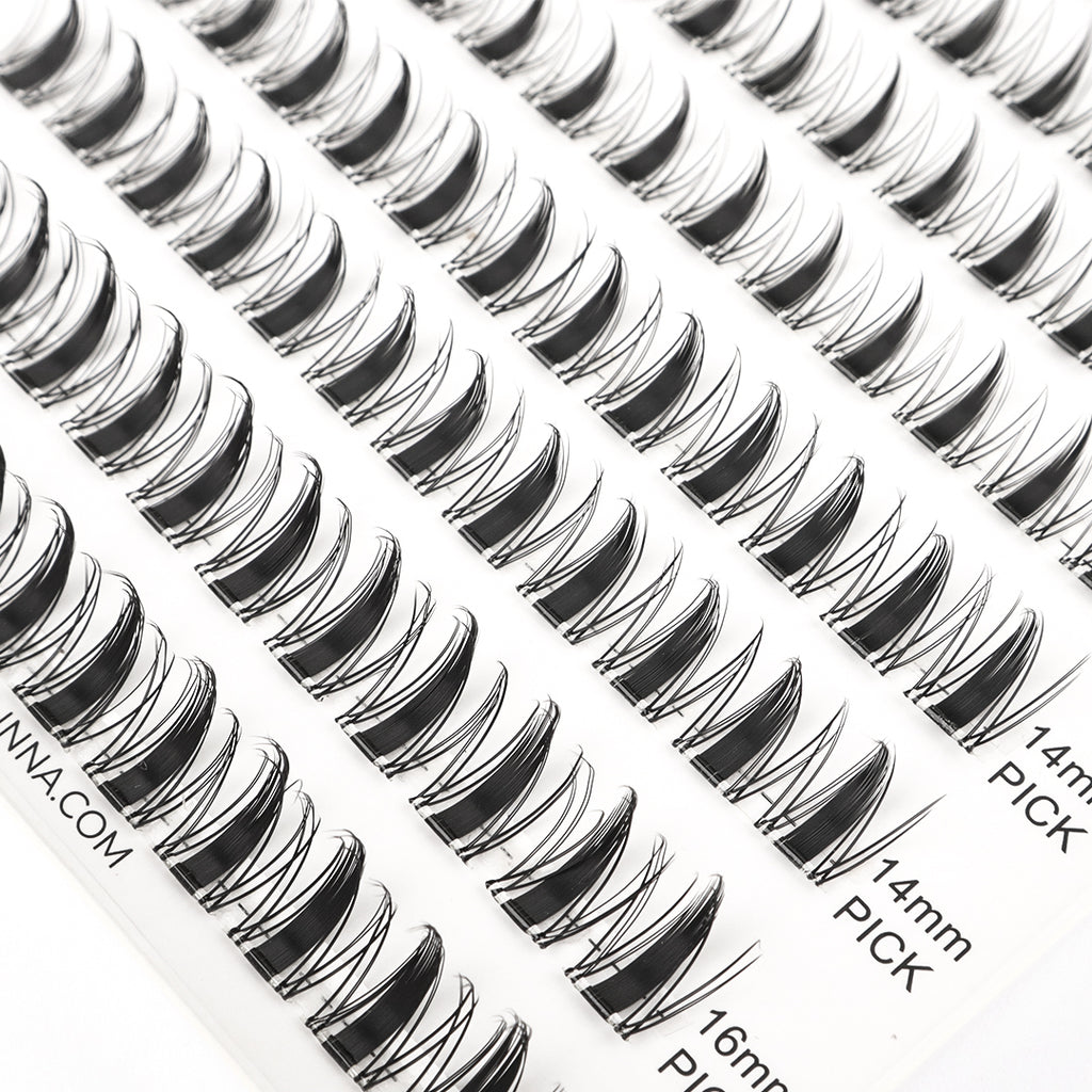 Zelinna Naughty Girl Glueless Lash Clusters | Spiky Wispy