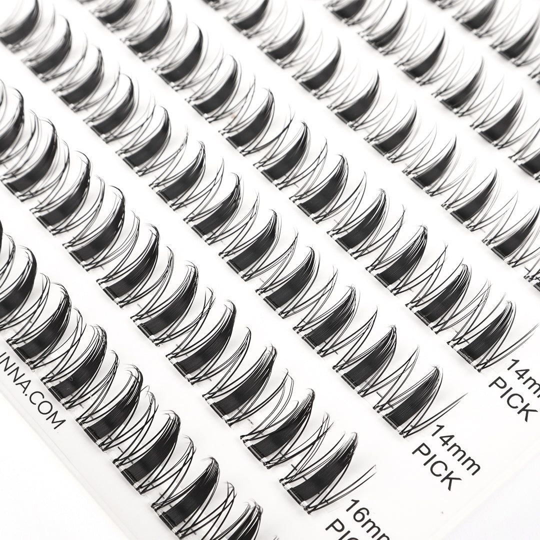 Zelinna Naughty Girl Glueless Lash Clusters | Spiky Wispy