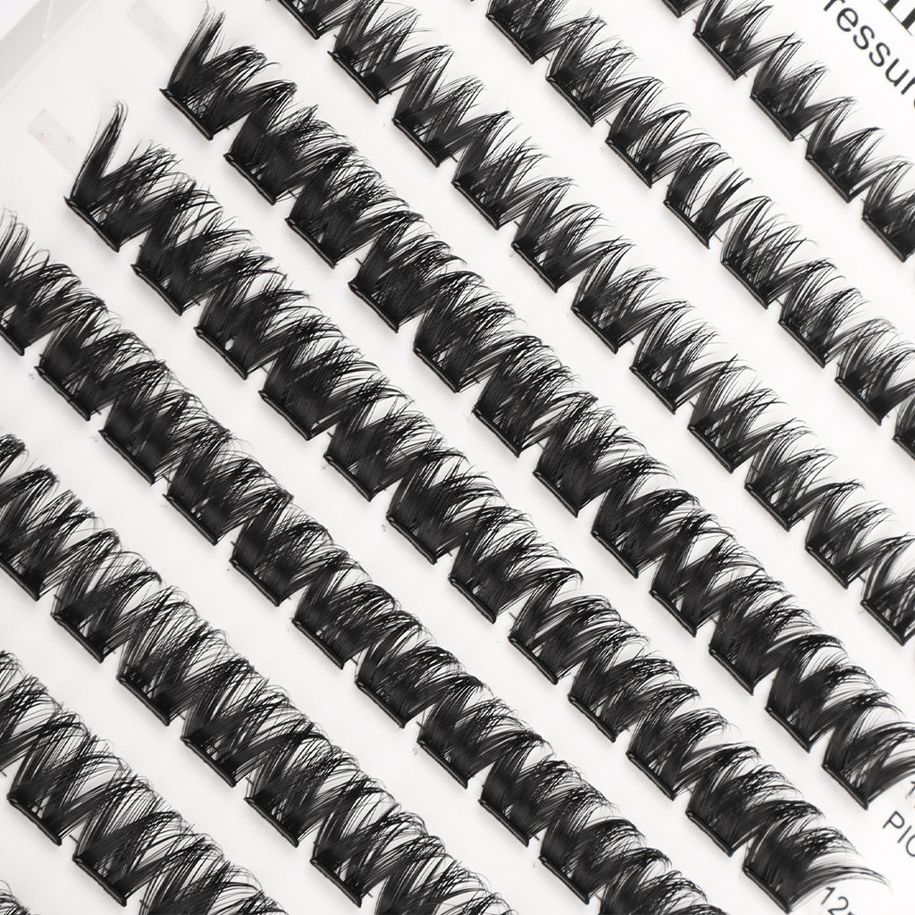 Zelinna Dense Luxe Glueless Lash Clusters | Volume Lashes