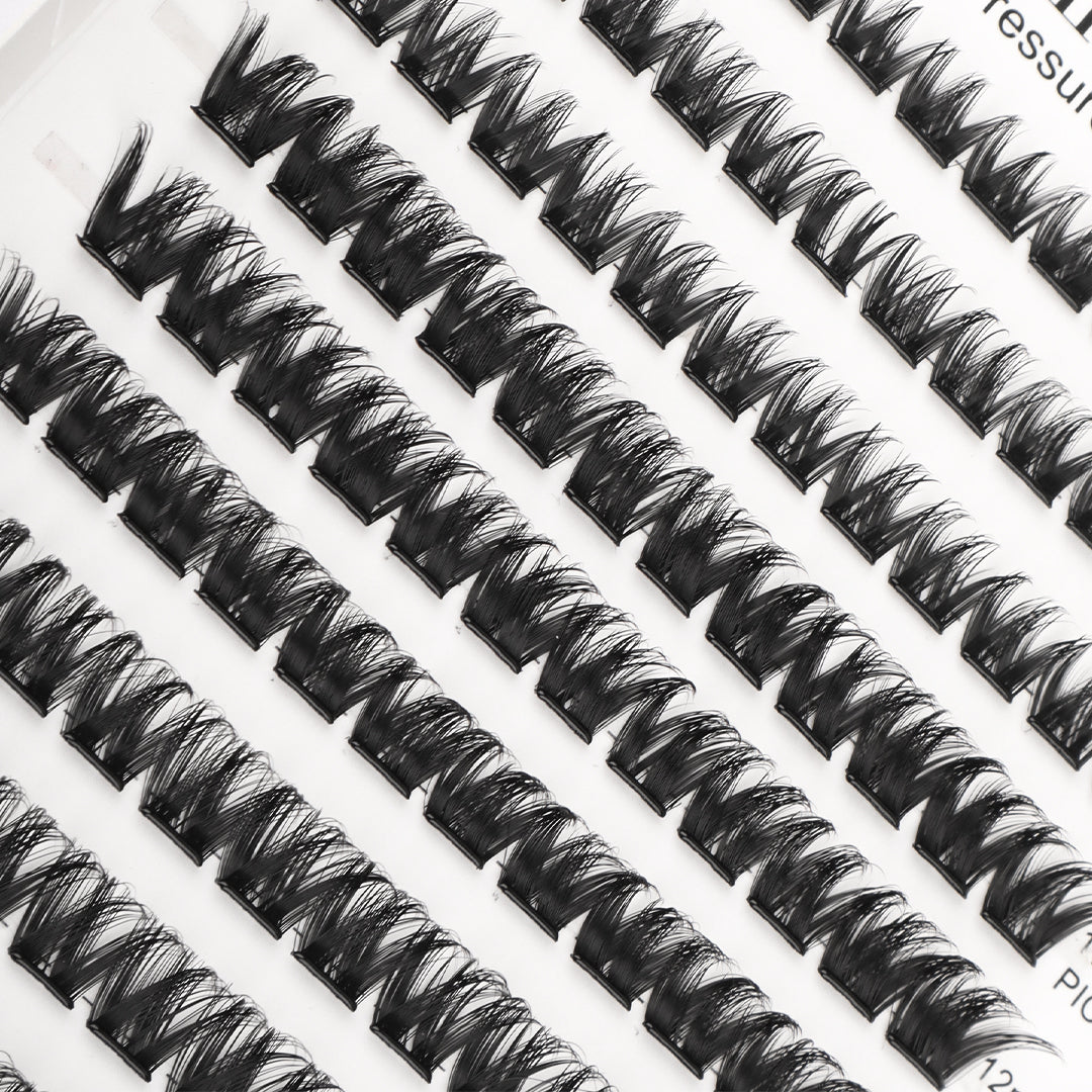 Zelinna Dense Luxe Glueless Lash Clusters | Volume Lashes