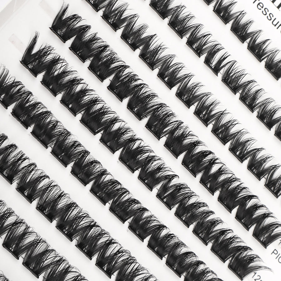 Zelinna Dense Luxe Glueless Lash Clusters | Volume Lashes