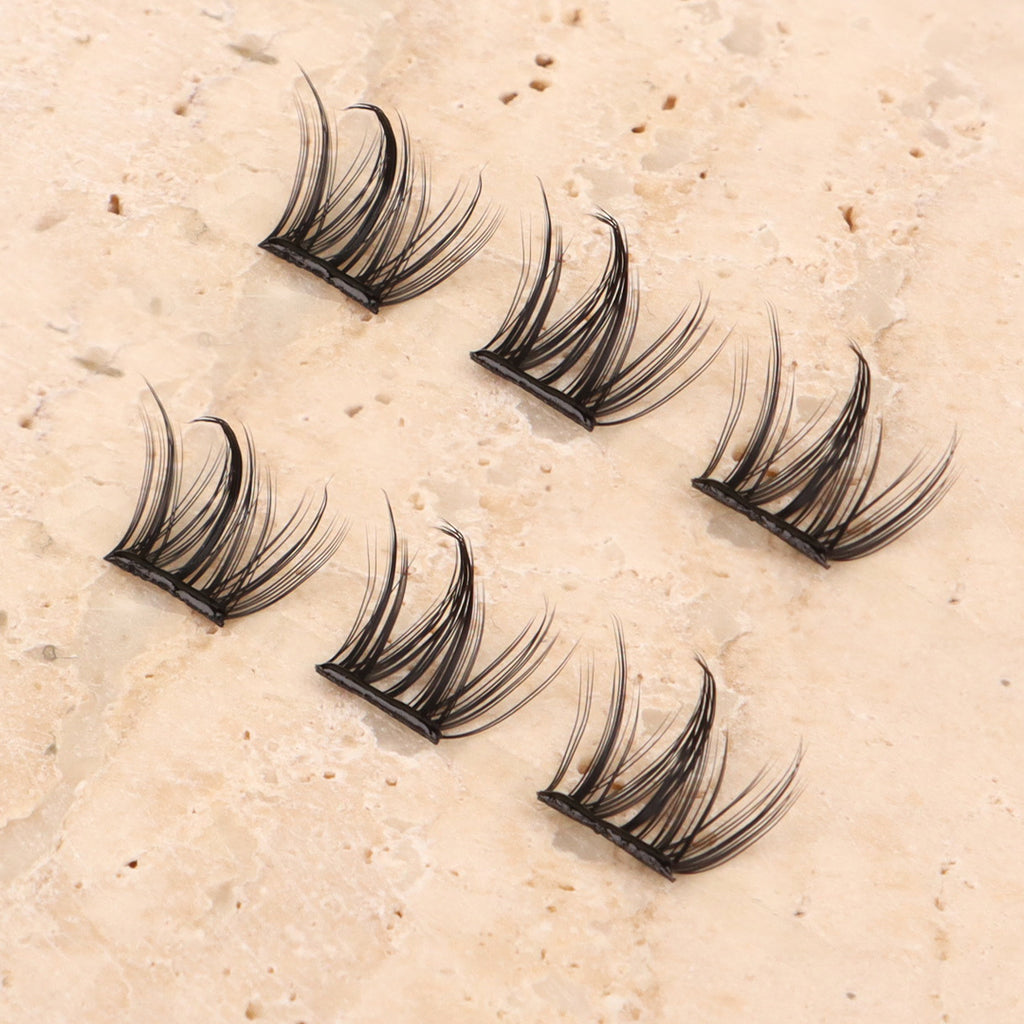 Zelinna Puppy Eyes Glueless Lash Clusters | Doll Eye Natural