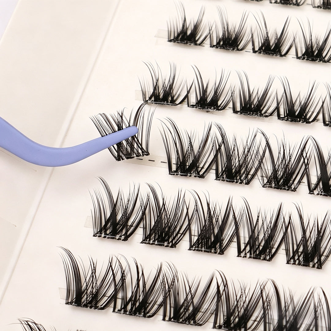 Zelinna Airy Whisp Glueless Lash Clusters | Natural Wispy