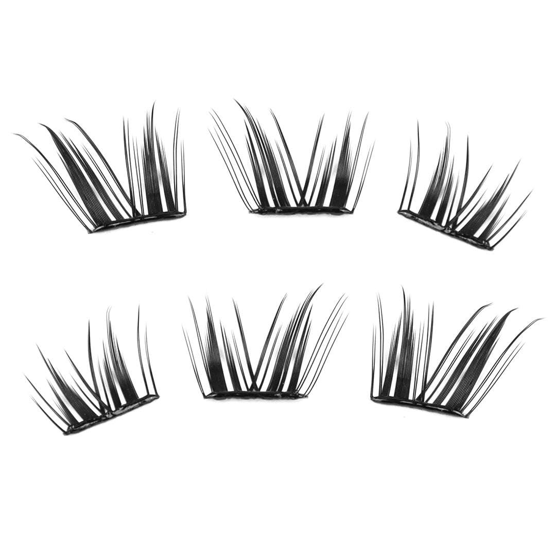 Zelinna Foxy Princess Glueless Lash Clusters | Spiky Wispy
