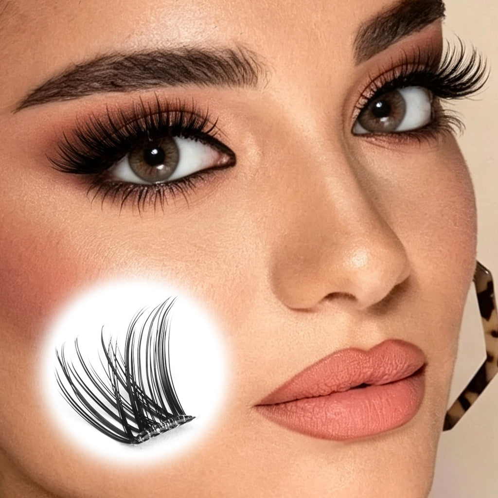 Zelinna Morning Dew Glueless Lash Clusters | Natural Lashes