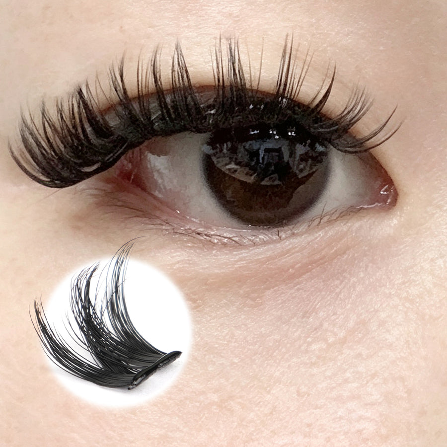 Zelinna Dense Luxe Glueless Wimpern-Clusters | Volumenwimpern