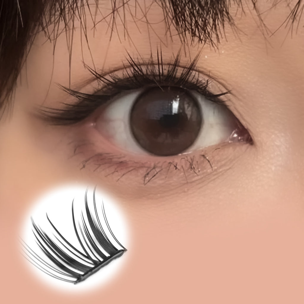 Zelinna Foxy Princess Glueless Lash Clusters | Spiky Wispy